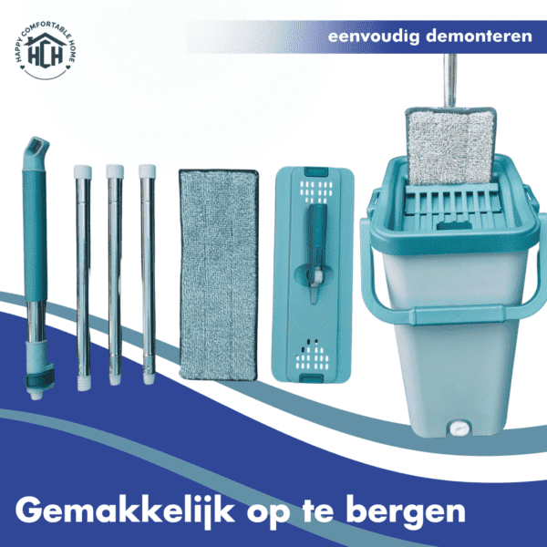 dweilstysteem complete set, dweilsystemen, schoonmaak artikelen, dweilsystemen, vloer reinigen