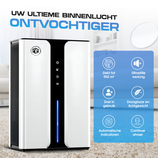 Luchtontvochtiger met Luchtreiniger Functie - Still Werking - Afbeelding 2
