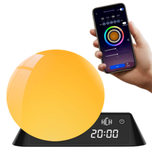 Wake Up Light met RGBW Kleurverandering – 16 Kleuren – LED